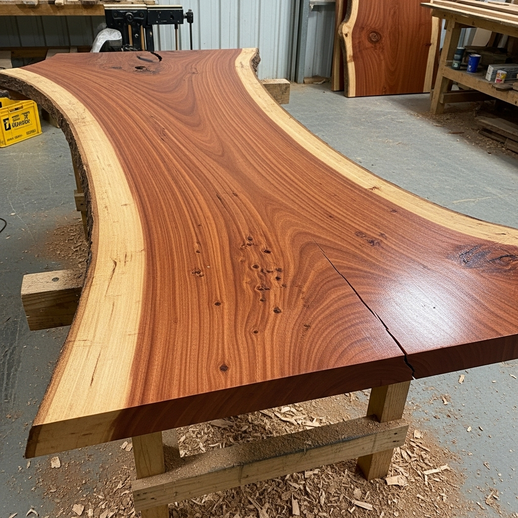 Jarrah timber